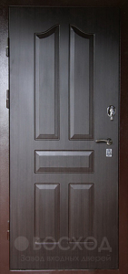 Фото  Стальная дверь МДФ №375 с отделкой Ламинат