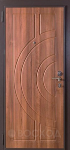 Фото  Стальная дверь МДФ №203 с отделкой МДФ Шпон