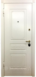 Фото  Стальная дверь МДФ №541 с отделкой Ламинат