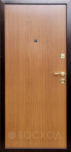 Фото  Стальная дверь Порошок №15 с отделкой МДФ Шпон