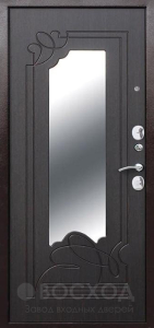 Фото  Стальная дверь Дверь с зеркалом и шумоизоляцией №4 с отделкой МДФ ПВХ