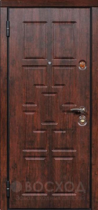 Фото  Стальная дверь С терморазрывом №41 с отделкой МДФ Шпон
