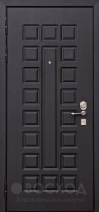 Фото  Стальная дверь Порошок №32 с отделкой Ламинат