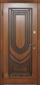 Фото  Стальная дверь МДФ №62 с отделкой МДФ Шпон