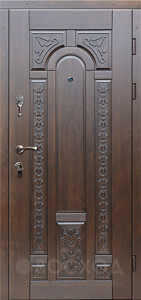 Фото стальная дверь Массив дуба №1 с отделкой Массив дуба