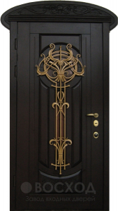 Фото стальная дверь Элитная дверь №7 с отделкой Массив дуба