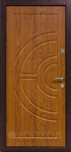 Фото  Стальная дверь МДФ №51 с отделкой Ламинат