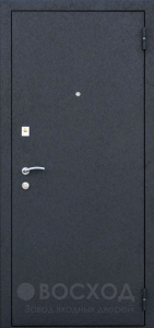 Фото стальная дверь С зеркалом и терморазрывом №104 с отделкой МДФ ПВХ