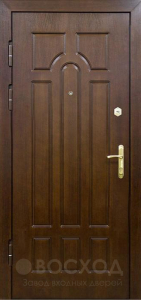 Фото  Стальная дверь МДФ №12 с отделкой МДФ ПВХ