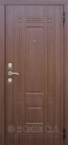 Фото стальная дверь С зеркалом №50 с отделкой Порошковое напыление