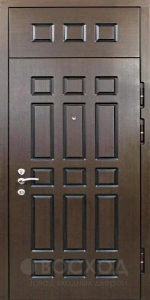 Дверь с фрамугой №8 - фото