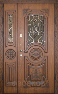 Фото стальная дверь Парадная дверь №331 с отделкой Массив дуба