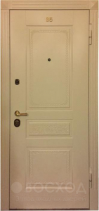 Фото стальная дверь Дверь с зеркалом и шумоизоляцией №21 с отделкой Порошковое напыление