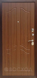 Фото  Стальная дверь МДФ №525 с отделкой Ламинат