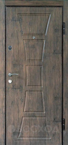 Фото стальная дверь МДФ №19 с отделкой МДФ ПВХ