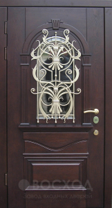 Фото стальная дверь Элитная дверь №8 с отделкой Массив дуба