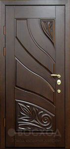 Фото  Стальная дверь Массив дуба №4 с отделкой Массив дуба