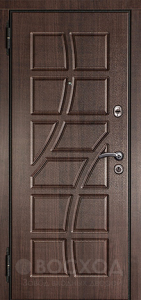 Фото  Стальная дверь МДФ №509 с отделкой МДФ ПВХ