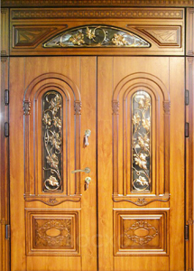 Фото стальная дверь Парадная дверь №86 с отделкой МДФ ПВХ