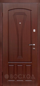 Фото  Стальная дверь Порошок №106 с отделкой МДФ Шпон