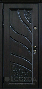Фото  Стальная дверь МДФ №346 с отделкой МДФ ПВХ