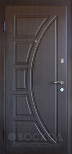 Фото  Стальная дверь МДФ №84 с отделкой Ламинат