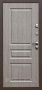 Фото  Стальная дверь МДФ №40 с отделкой МДФ Шпон