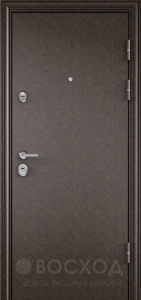 Фото стальная дверь Трёхконтурная дверь с зеркалом №10 с отделкой Порошковое напыление