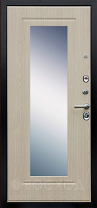 Фото  Стальная дверь С зеркалом №72 с отделкой Порошковое напыление