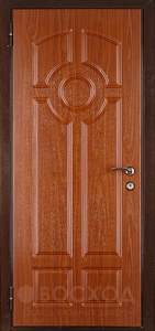 Фото  Стальная дверь МДФ №89 с отделкой МДФ Шпон
