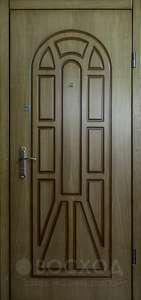 Фото стальная дверь С терморазрывом №13 с отделкой МДФ Шпон