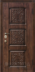 Фото стальная дверь Парадная дверь №403 с отделкой Массив дуба