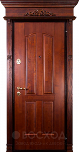 Фото стальная дверь Элитная дверь №3 с отделкой Массив дуба