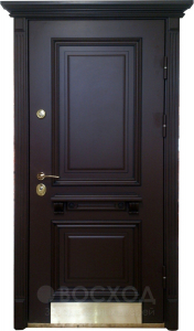 Фото стальная дверь Парадная дверь №67 с отделкой Массив дуба