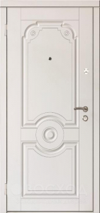 Фото  Стальная дверь МДФ №394 с отделкой Ламинат