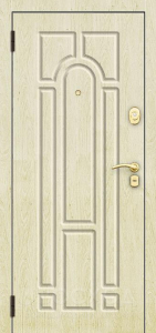 Фото  Стальная дверь МДФ №547 с отделкой МДФ Шпон
