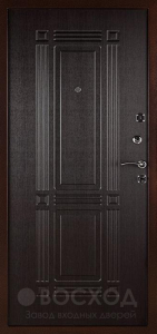 Фото  Стальная дверь МДФ №164 с отделкой Массив дуба