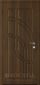 Фото  Стальная дверь МДФ №530 с отделкой Ламинат