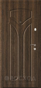 Фото  Стальная дверь МДФ №35 с отделкой Ламинат