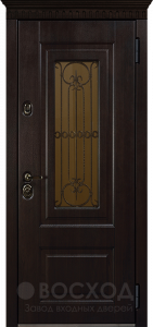 Фото стальная дверь Элитная дверь №28 с отделкой Массив дуба