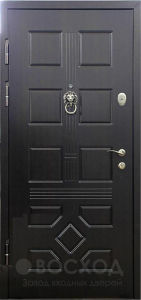 Фото  Стальная дверь МДФ №147 с отделкой Ламинат